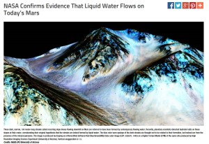 火星に水の証拠発見 (1)