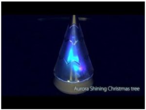 Aurora Shining Christmas tree