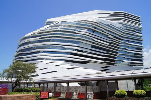 ザハハディド-香港理工大学ジョッキー・クラブ・イノベーション・タワー