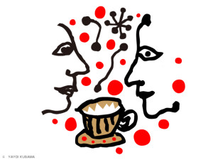 草間彌生　私の大好きな私　ティーウェアー (2)