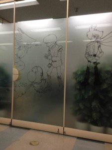 小学館ビル　ラクガキ　ビッグコミックスピリッツ (2)