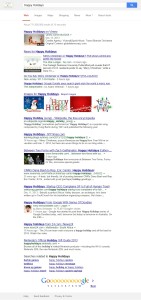 Happy Holidays from Google!