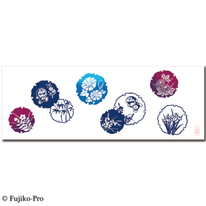 浮世絵　ドラえもん　扇子　東都のれん会