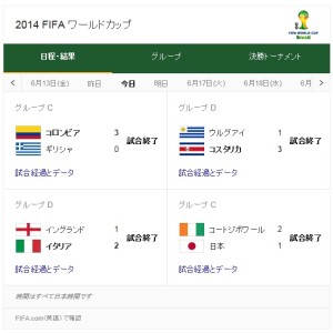 ワールドカップ＆父の日 (1)