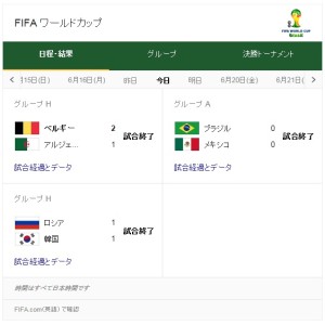 ワールドカップ2014 (2)