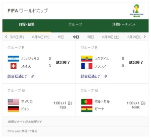 ワールドカップ2014 (2)