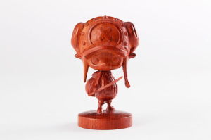 チョッパー木彫フィギュア (3)