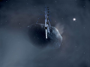 人類初の彗星着陸成功フィラエ　First controlled touchdown on a comet nucleus141113-3 (4)