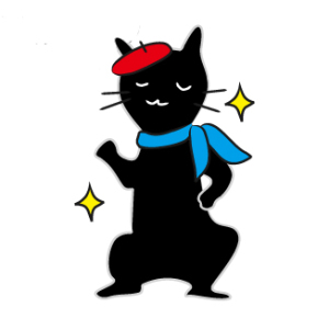 シャンゼリゼ通りの猫たち