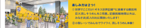 ワイワイは、うまい！みんなで流しそうめんスタジアム (2)
