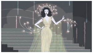 ヘディ・ラマー生誕101周年151109-5