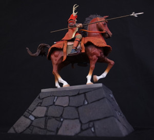 真田幸村（騎乗像）石垣版　完全彩色 (5)