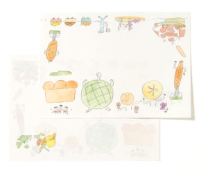 かわいいパン レターブック　 (7)