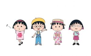 原宿「2.5SPINNS CAFE×SWEETS PARADISE」と「ちびまる子ちゃん」のコラボ