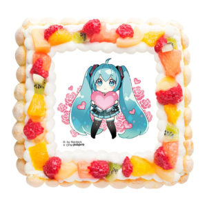 初音ミク×PICT cake CHARA