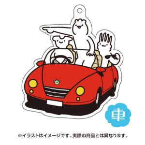 メロンコリニスタのラバーストラップ