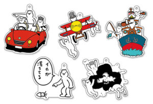 メロンコリニスタのラバーストラップ