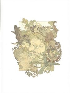 羽住都原画展 ～ 纏う 透き色の世界 ～