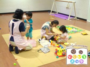 同人イベントのための出張託児　にじいろポッケ