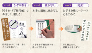 大人が楽しむ写経セット