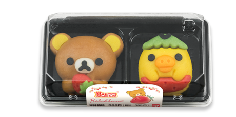 リラックマたちとストロベリーパーティ