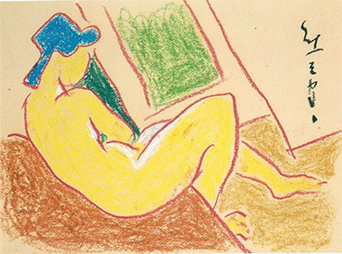 巨匠たちのクレパス画展