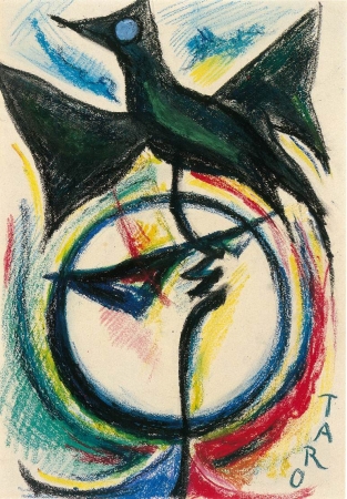 巨匠たちのクレパス画展