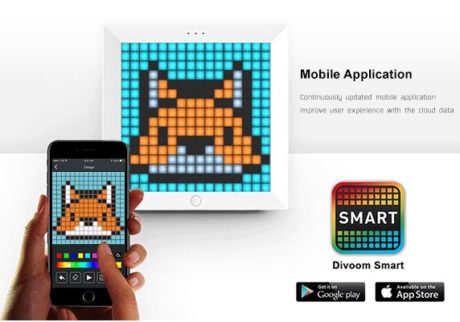 ピクセルアートフレーム Divoom『Pixoo』