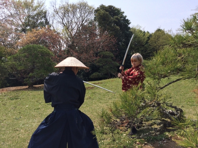 「サムライのまち 佐倉」で撮影体験