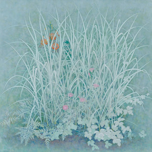 日本画「青・蒼・碧」展