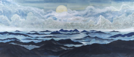 日本画「青・蒼・碧」展