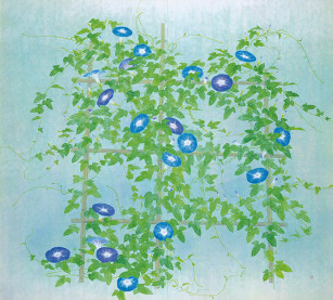 日本画「青・蒼・碧」展