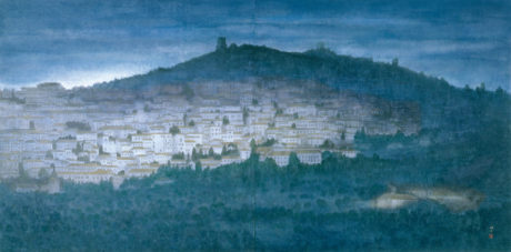 日本画「青・蒼・碧」展