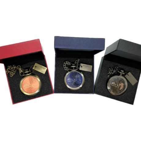 キン肉マン 40周年記念 懐中時計【キン肉マン・ロビンマスク・ウォーズマン】