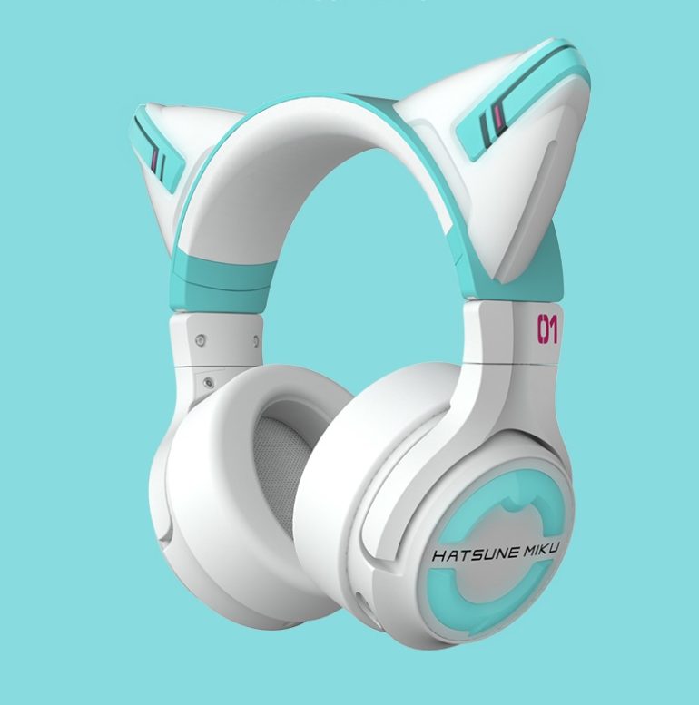 ネコ耳ヘッドフォン「初音ミク」