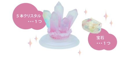 石けんで作るクリスタル