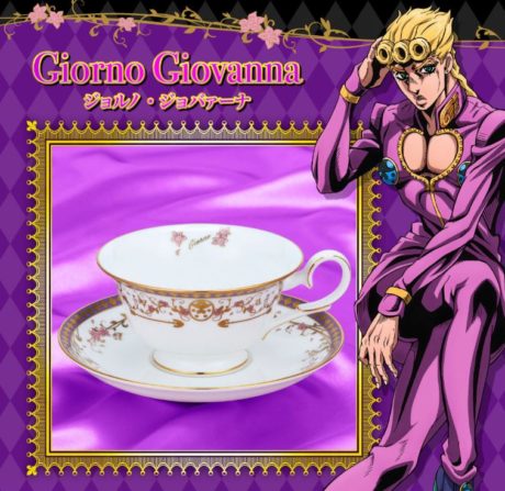 ジョジョの奇妙な冒険 黄金の風×Noritake　ティーカップ＆ソーサーセット