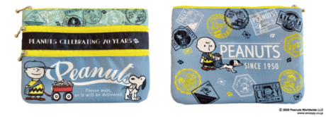 PEANUTS 70周年記念オリジナル フレーム切手セット