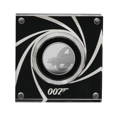 【コンテンツ】007 ジェームズ・ボンド 公式記念コイン