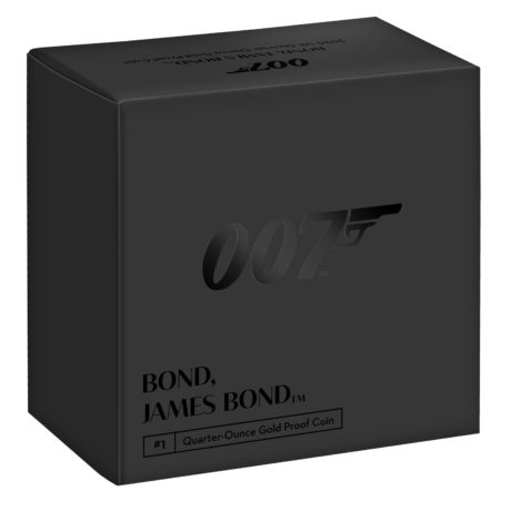 【コンテンツ】007 ジェームズ・ボンド 公式記念コイン