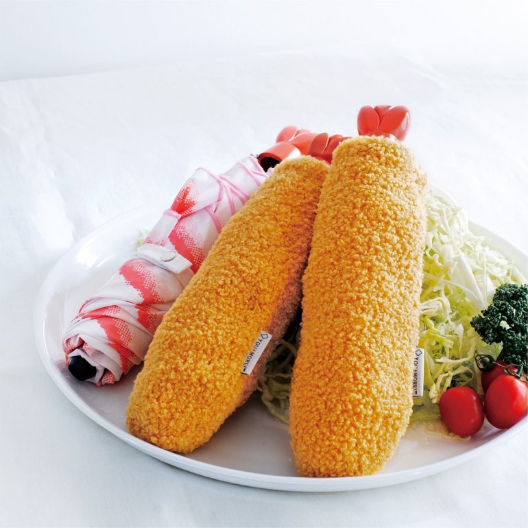 意外とおしゃれな エビフライ折りたたみ傘