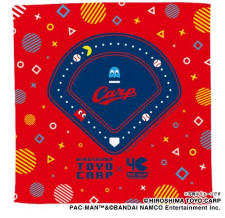 広島東洋カープ×パックマンコラボグッズ