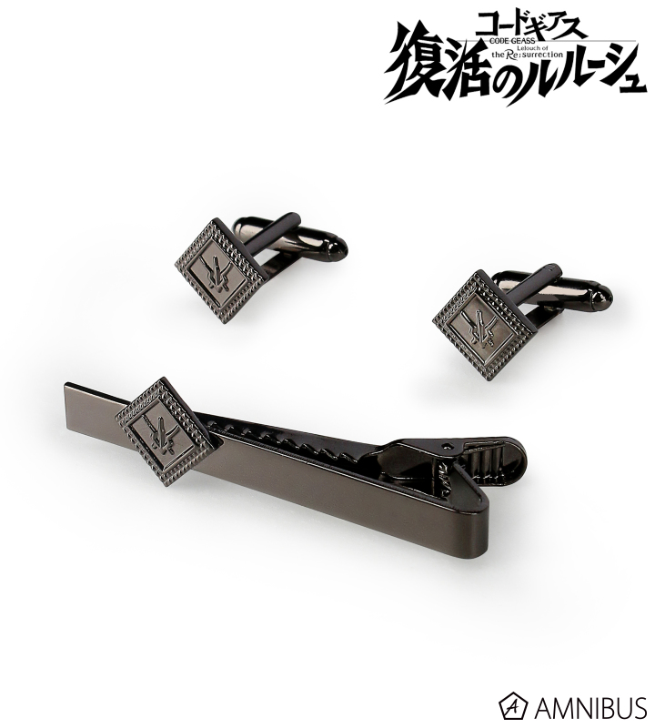 コードギアス 復活のルルーシュ　ネクタイピン＆カフスボタンセット