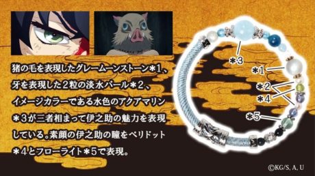 鬼滅の刃 × アナヒータストーンズ
