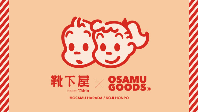 靴下屋×OSAMU GOODS