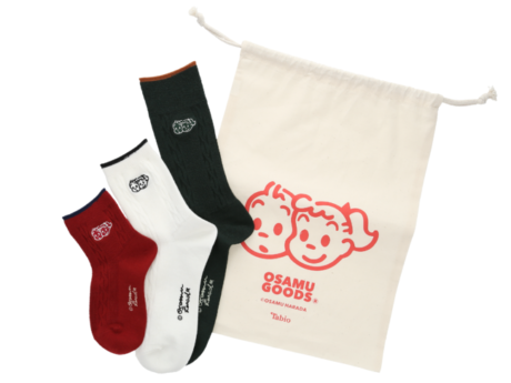 靴下屋×OSAMU GOODS