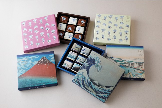 恋するチョコレート キャレ × 葛飾北斎