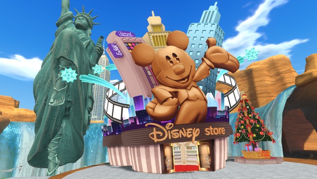 バーチャルディズニーストア
