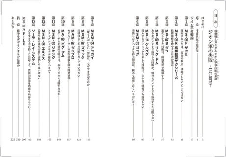 『ジオン軍の失敗』＆『ジオン軍の遺産』