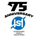 篠原重工創業75周年記念ロゴ